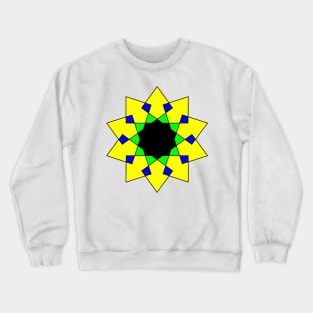 Ten Pointed Kite Star Crewneck Sweatshirt